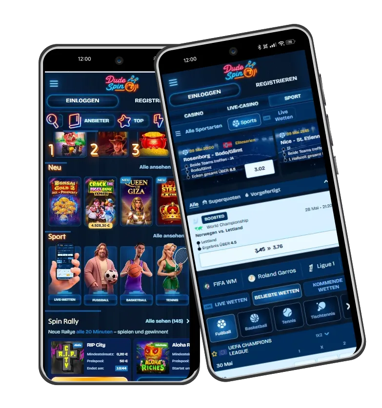 dude spin casino version mobile