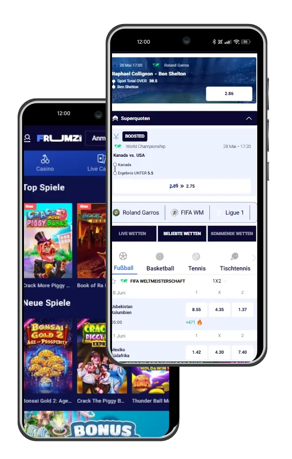 frumzi casino mobile