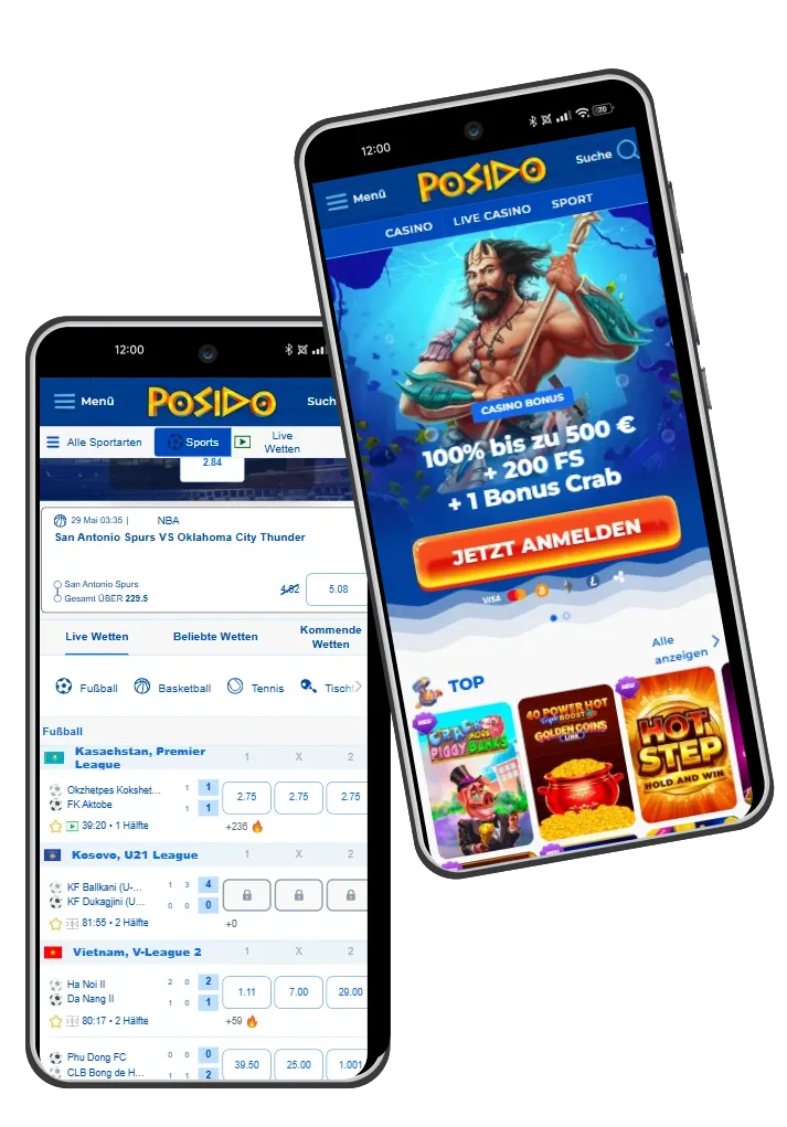 posido casino mobile